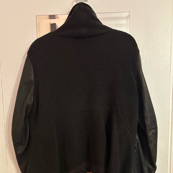 Theory’s “Laura Amazing” Wool Cashmere Cotton
Leather Jacket - Picture 6 of 11